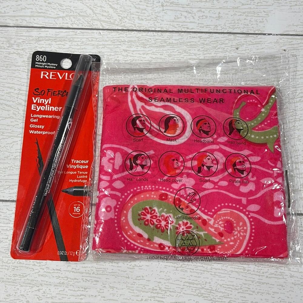 Revlon Vinyl Eyeliner and a Universal Wrap Bundle 2 pieces